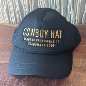 Sendero Provisions Co. “Cowboy Hat” Trucker Cap – Great Condition